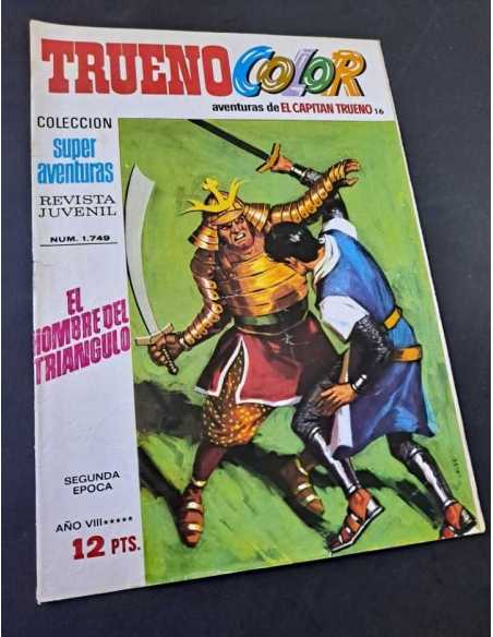 MUY BUEN ESTADO COLECCION SUPER AVENTURAS 1749 AÑO VIII TRUENO COLOR EL CAPITAN TRUENO 16 BRUGUERA