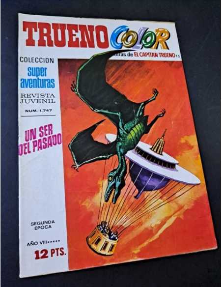 MUY BUEN ESTADO COLECCION SUPER AVENTURAS 1747 AÑO VIII TRUENO COLOR EL CAPITAN TRUENO 15 BRUGUERA