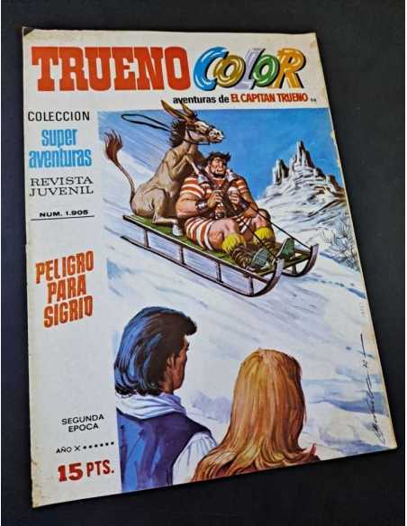 NORMAL ESTADO COLECCION SUPER 1905 AÑO X TRUENO COLOR EL CAPITAN TRUENO 94 BRUGUERA
