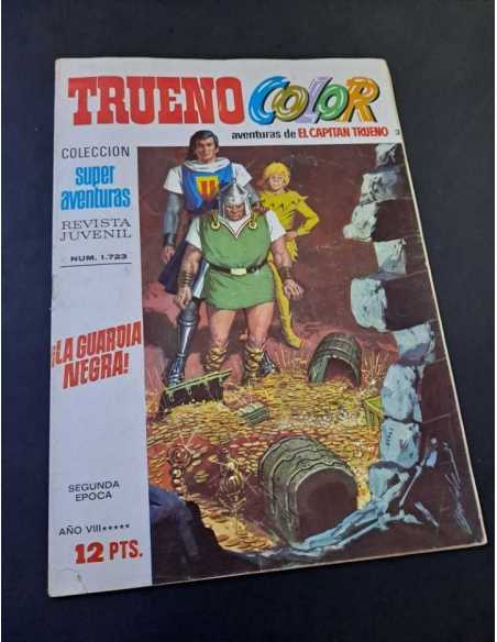 NORMAL ESTADO COLECCION SUPER AVENTURAS 1723 AÑO VIII TRUENO COLOR EL CAPITAN TRUENO 3 BRUGUERA