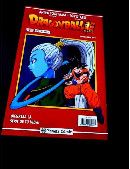 DE KIOSCO DRAGON BALL 214 SERIE SUPER 3 AKIRA TORIYAMA MANGA PLANETA