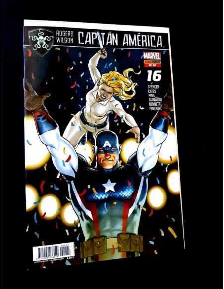 DE KIOSCO ROGERS WILSON 16 CAPITAN AMERICA 87 VOL.8 PANINI GRAPA