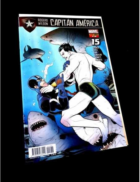 DE KIOSCO ROGERS WILSON 15 CAPITAN AMERICA 86 VOL.8 PANINI GRAPA