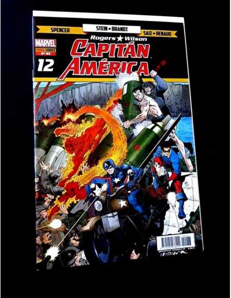 DE KIOSCO ROGERS WILSON 13 CAPITAN AMERICA 84 VOL.8 IMPERIO SECRETO PRIMER DISPARO PANINI GRAPA