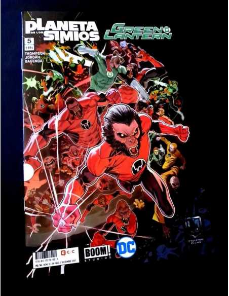 DE KIOSCO EL PLANETA DE LOS SIMIOS GREEN LANTERN 5 DC ECC