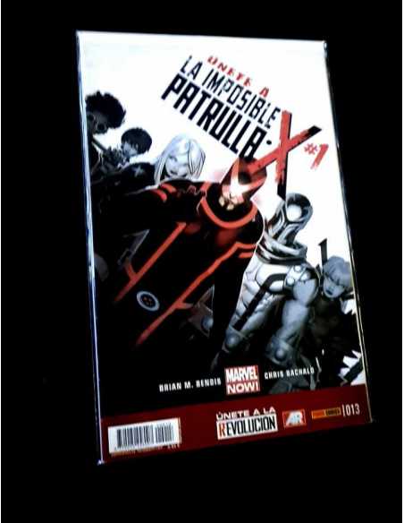 PRECINTADO DE KIOSCO LA IMPOSIBLE PATRULLA X 13 PANINI COMICS MARVEL
