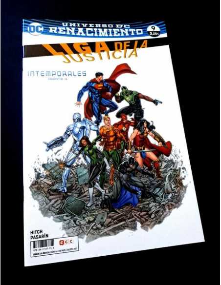 DE KIOSCO LIGA DE LA JUSTICIA 64 RENACIMIENTO 9 UNIVERSO DC ECC GRAPA