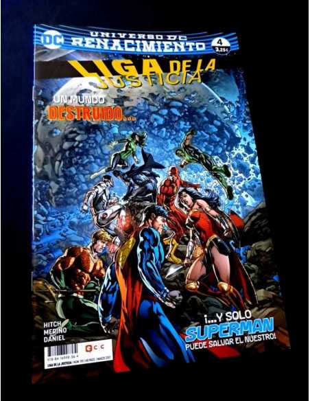 DE KIOSCO LIGA DE LA JUSTICIA 59 RENACIMIENTO 4 UNIVERSO DC ECC GRAPA