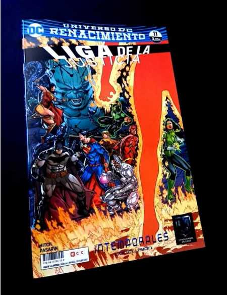 DE KIOSCO LIGA DE LA JUSTICIA 66 RENACIMIENTO 11 UNIVERSO DC ECC GRAPA