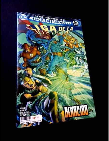 DE KIOSCO LIGA DE LA JUSTICIA 69 RENACIMIENTO 14 UNIVERSO DC ECC GRAPA