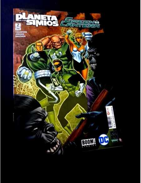 DE KIOSCO EL PLANETA DE LOS SIMIOS 2 GREEN LANTERN ECC