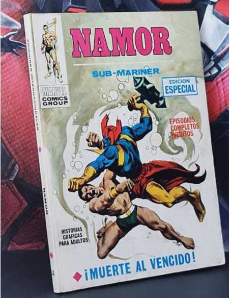 CASI EXCELENTE ESTADO NAMOR 2 MUERTE AL VENCIDO TACO EDICIONES INTERNACIONALES VERTICE