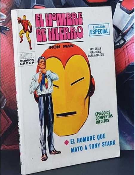 CASI EXCELENTE ESTADO EL HOMBRE DE HIERRO 12 EL HOMBRE QUE MATÓ A TONY STARK EDICIONES VERTICE