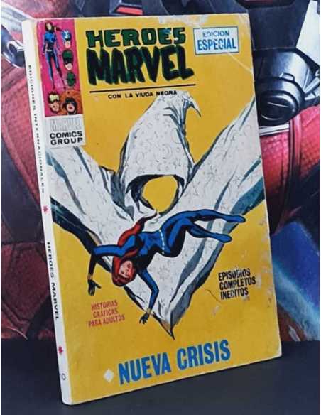 BUEN ESTADO HÉROES MARVEL 10 NUEVA CRISIS TACO EDICIONES INTERNACIONALES VERTICE