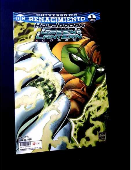DE KIOSCO GREEN LANTERN 56 RENACIMIENTO 1 UNIVERSO DC ECC GRAPA