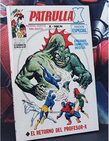 CASI EXCELENTE ESTADO PATRULLA X 30 EL RETORNO DEL PROFESOR X TACO 25PTAS EDICIONES VERTICE