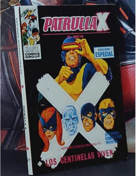 EXCELENTE ESTADO PATRULLA X 27 LOS CENTINELAS VIVEN TACO 25PTAS EDICIONES INTERNACIONALES VERTICE