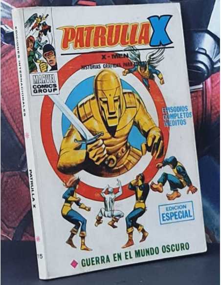 MUY BUEN ESTADO PATRULLA X 15 GUERRA EN EL MUNDO OSCURO TACO 25PTAS EDICIONES VÉRTICE