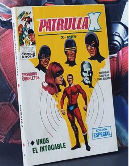 CASI EXCELENTE ESTADO PATRULLA X 4 UNUS EL INTOCABLE TACO 25PTAS EDICIONES VÉRTICE