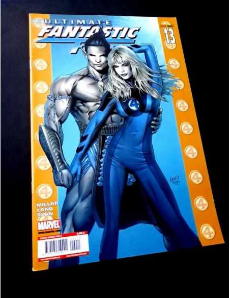 EXCELENTE ESTADO ULTIMATE FANTASTIC FOUR 13 PANINI COMICS GRAPA