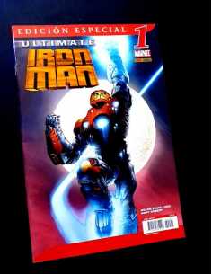 EXCELENTE ESTADO ULTIMATE IRON MAN 1 PANINI GRAPA
