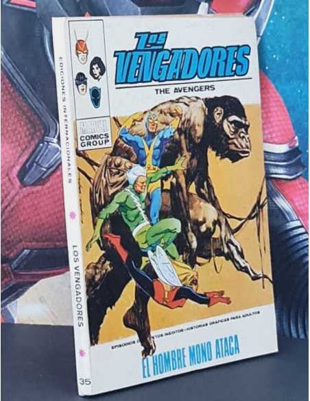 MUY BUEN ESTADO LOS VENGADORES 35 EL HOMBRE MONO ATACA TACO EDICIONES INTERNACIONALES VERTICE