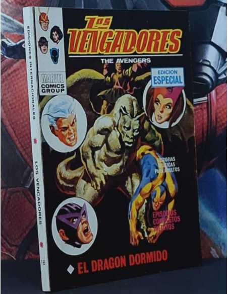 MUY BUEN ESTADO LOS VENGADORES 18 EL DRAGÓN DORMIDO TACO EDICIONES INTERNACIONALES VERTICE