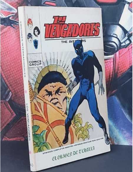 LOS VENGADORES 40 EL ORIGEN DE TCHALLA NORMAL ESTADO TACO EDICIONES INTERNACIONALES VERTICE