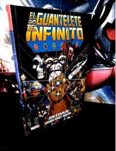 EXCELENTE ESTADO COLECCION JIM STARLIN 3 EL GUANTELETE...