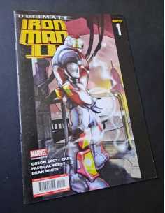 MUY BUEN ESTADO ULTIMATE IRON MAN II 1 PANINI COMICS GRAPA