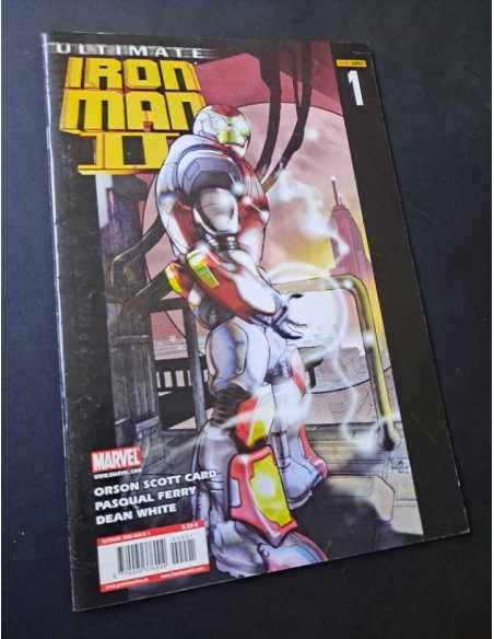 MUY BUEN ESTADO ULTIMATE IRON MAN II 1 PANINI COMICS GRAPA