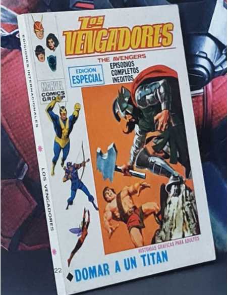 EXCELENTE ESTADO LOS VENGADORES 22 DOMAR A UN TITÁN TACO EDICIONES INTERNACIONALES VERTICE