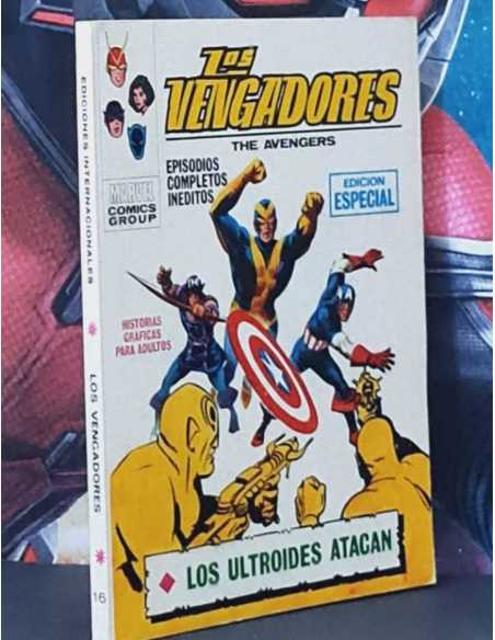 EXCELENTE ESTADO LOS VENGADORES 16 LOS ULTROIDES ATACAN TACO EDICIONES INTERNACIONALES VERTICE