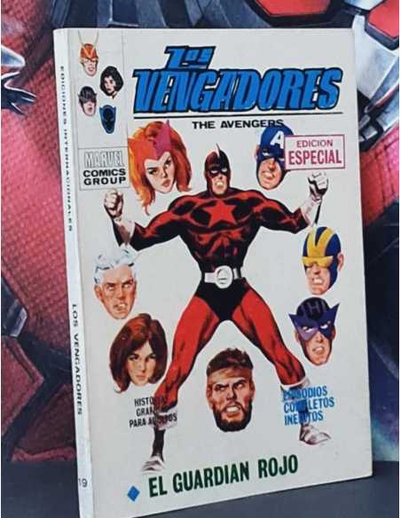 MUY BUEN ESTADO LOS VENGADORES 19 EL GUARDIÁN ROJO TACO EDICIONES VERTICE