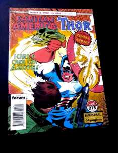 CASI EXCELENTE ESTADO CAPITAN AMERICA 61 TWO IN ONE FORUM...