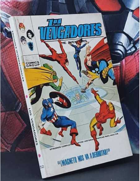 MUY BUEN ESTADO LOS VENGADORES 52 MAGNETO NOS VA A DERROTAR TACO EDICIONES VERTICE