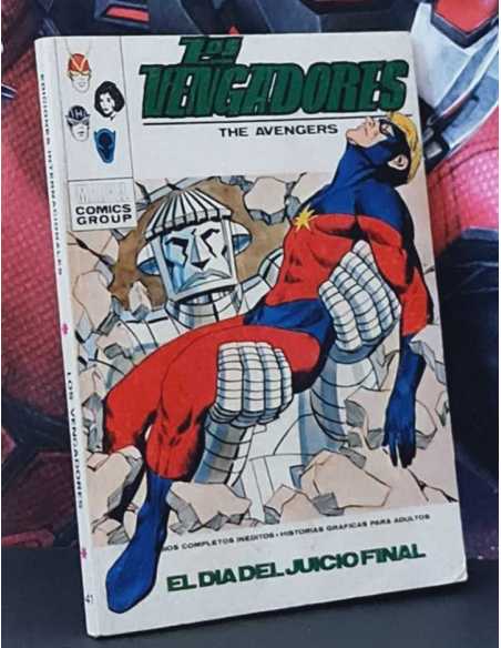 MUY BUEN ESTADO LOS VENGADORES 41 EL DÍA DEL JUICIO FINAL TACO EDICIONES VERTICE