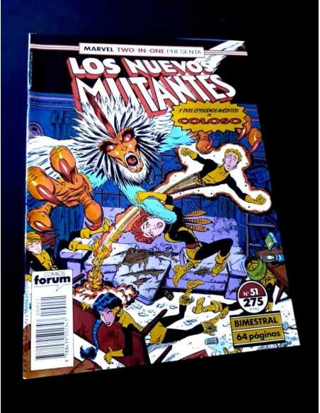 EXCELENTE ESTADO LOS NUEVOS MUTANTES 51 TWO IN ONE FORUM COMICS GRAPA