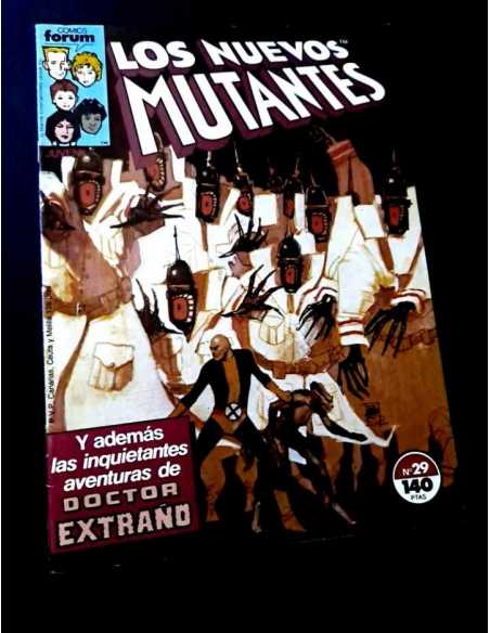 CASI EXCELENTE ESTADO LOS NUEVOS MUTANTES 29 TWO IN ONE FORUM COMICS GRAPA