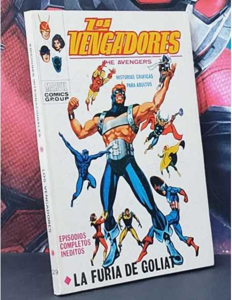 CASI EXCELENTE ESTADO LOS VENGADORES 29 LA FURIA DE GOLIAT TACO EDICIONES VERTICE