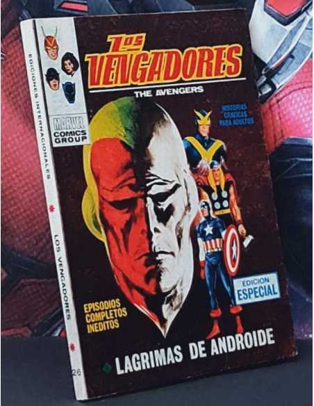 CASI EXCELENTE ESTADO LOS VENGADORES 26 LÁGRIMAS DE ANDROIDE TACO EDICIONES VERTICE