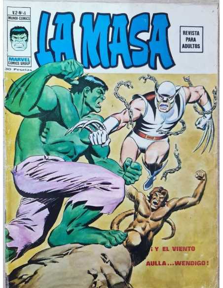 MUY BUEN ESTADO LA MASA 4 VOL II Y EL VIENTO AULLA WENDIGO VOL.2 GRAPA EDICIONES VERTICE