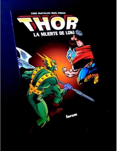 EXCELENTE ESTADO THOR LA MUERTE DE LOKI FORUM TOMO
