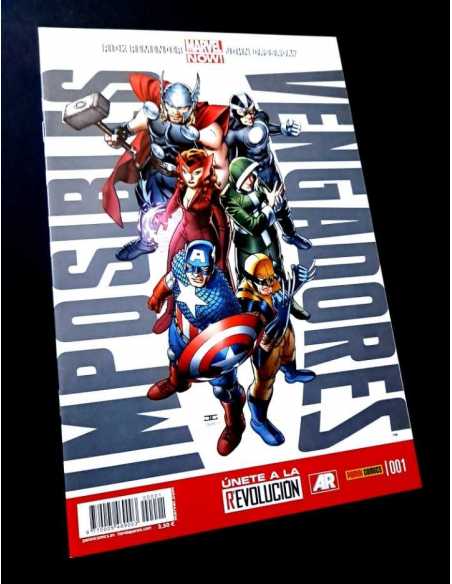 DE KIOSCO IMPOSIBLES VENGADORES 1 PANINI COMICS GRAPA