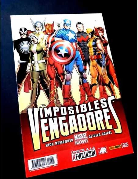 DE KIOSCO IMPOSIBLES VENGADORES 5 PANINI COMICS GRAPA