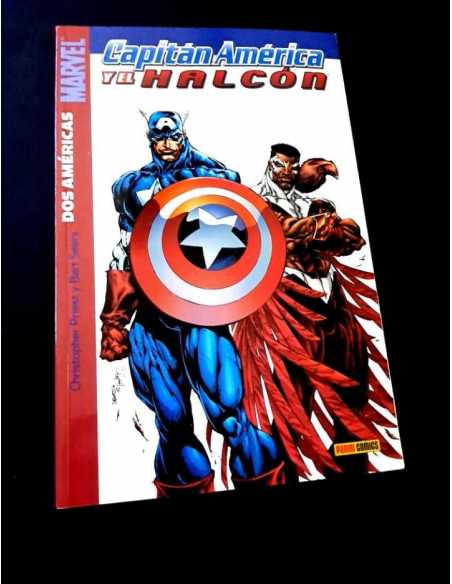 CASI EXCELENTE ESTADO CAPITAN AMERICA VS HALCON PANINI COMICS TAPA BLANDA
