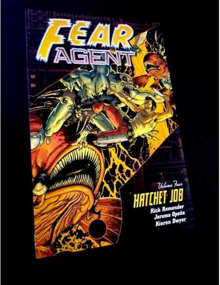 CASI EXCELENTE ESTADO FEAR AGENT HATCHET JOB USA