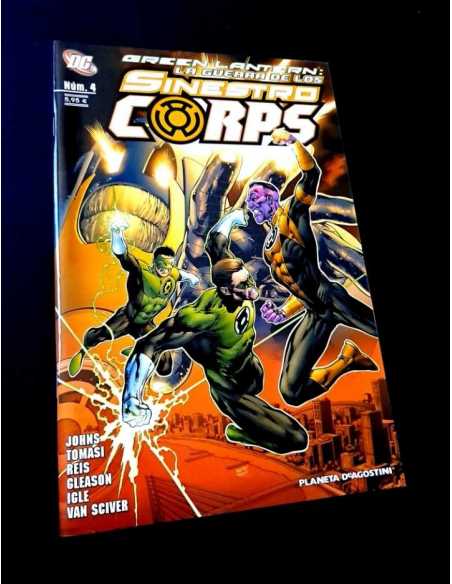 DE KIOSCO GREEN LANTERN LA GUERRA DE LOS SINIESTROS CORPS 4 PLANETA GRAPA