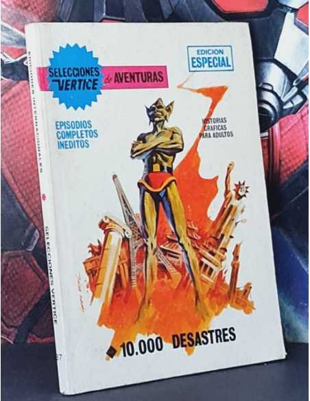 CASI EXCELENTE ESTADO SELECCIONES VERTICE 37 10000 DESASTRES TACO EDICIONES INTERNACIONALES