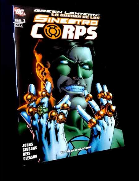 DE KIOSCO GREEN LANTERN LA GUERRA DE LOS SINIESTROS CORPS 3 PLANETA GRAPA